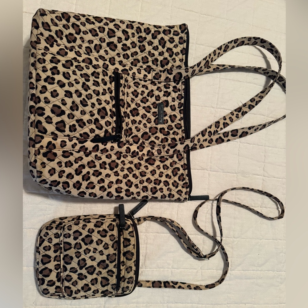 Vera Bradley Crossbody and Tote Set